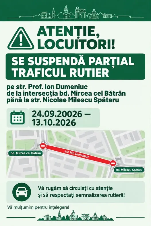 Atenție, locuitori