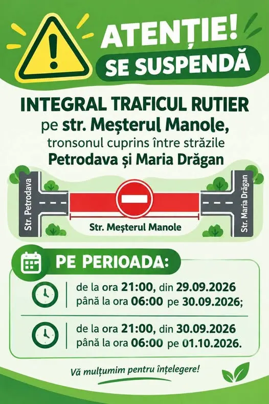 Atenție, locuitori