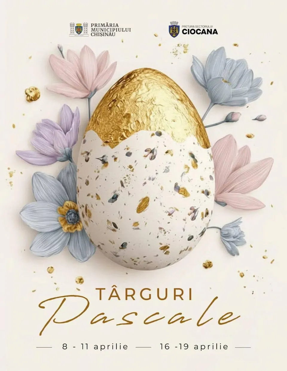 🌸 Atmosferă de sărbătoare la Târgurile Pascale din sectorul Ciocana