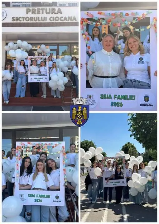 ✨ Flashmob dedicat Zilei Internaționale a Familiei, organizat în sectorul Ciocana