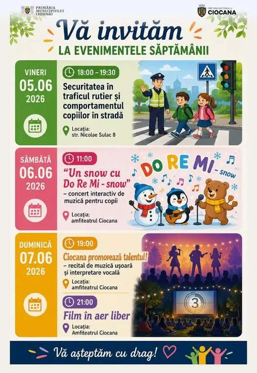 Evenimentele saptamanii
