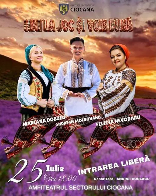 🎶 PRETURA SECTORULUI CIOCANA VĂ INVITĂ! 🎶