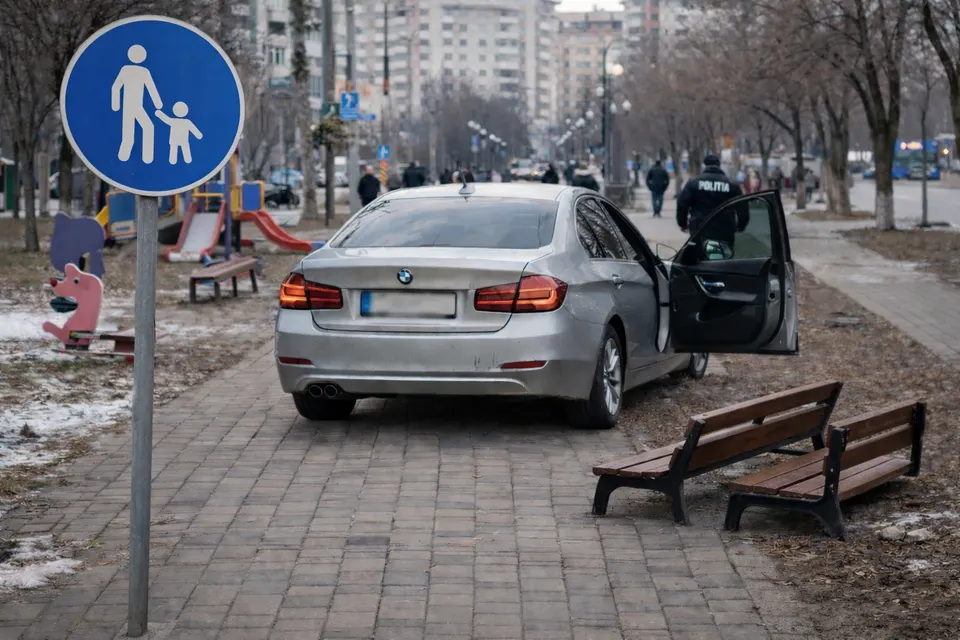 Încălcarea regulilor în spațiul pietonal, sancționată!