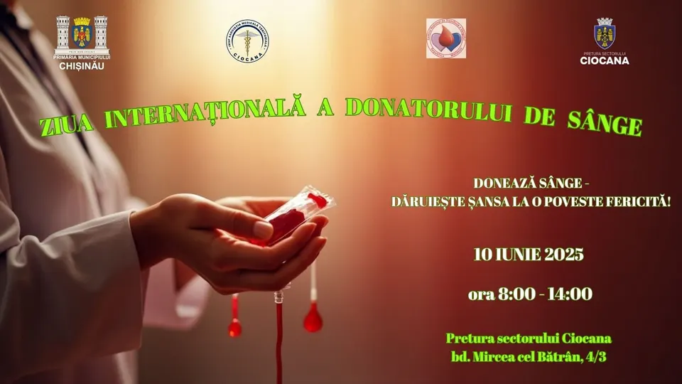 Donează sânge - dăruiește șansa la o poveste fericită!