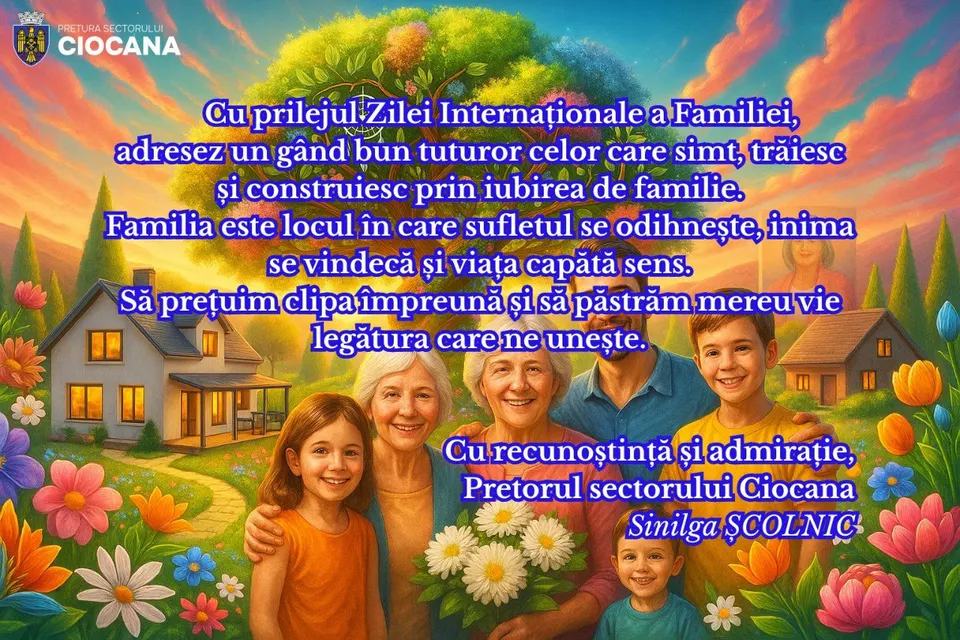 Cu ocazia Zilei Internaționale a Familiei