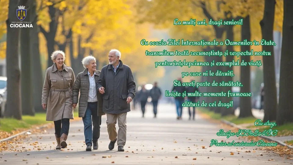 La mulți ani, dragi seniori!
