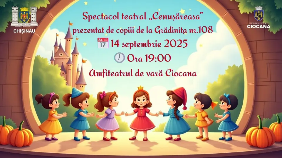 Spectacolul micilor artiști vă așteaptă!