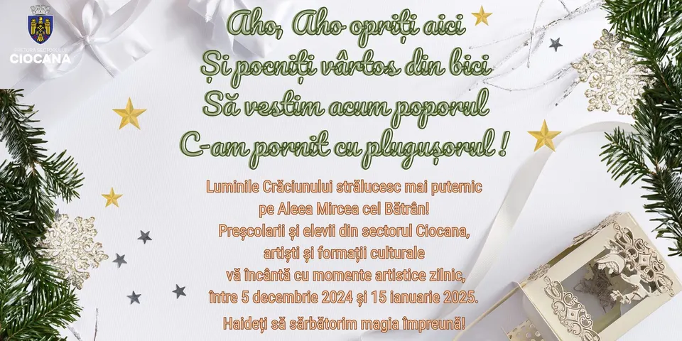 Sărbători de poveste: Împreună în magia iernii