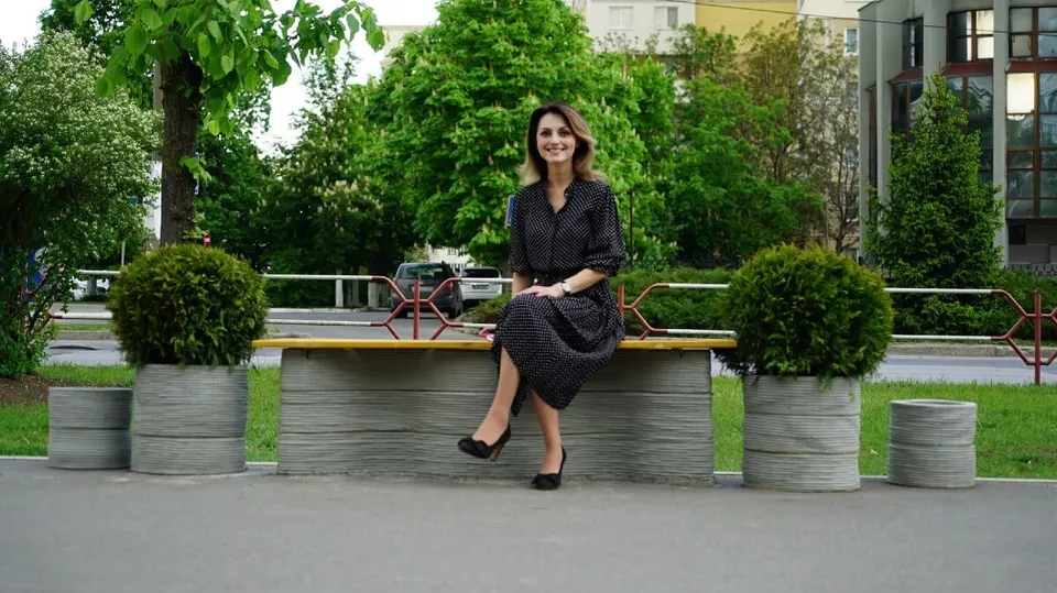 Băncile 3D tipărite pentru aleea Mircea cel Bătrân respectă standardele de calitate