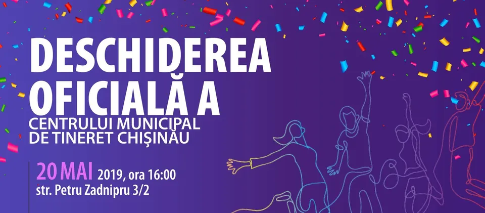 Anunț, deschiderea Centrului municipal de tineret
