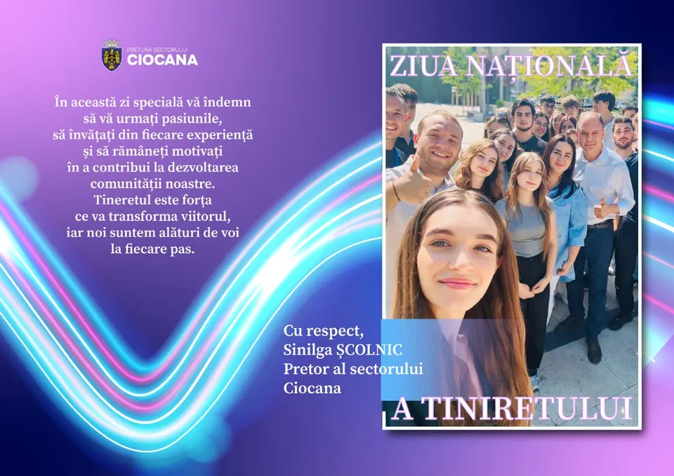 Tinerii – energia care construiește viitorul!