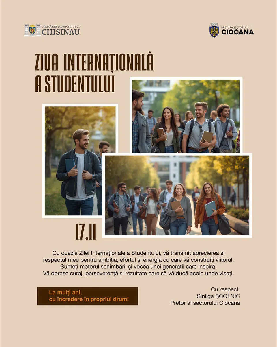 Îndrăznește să visezi, studiază să reușești!