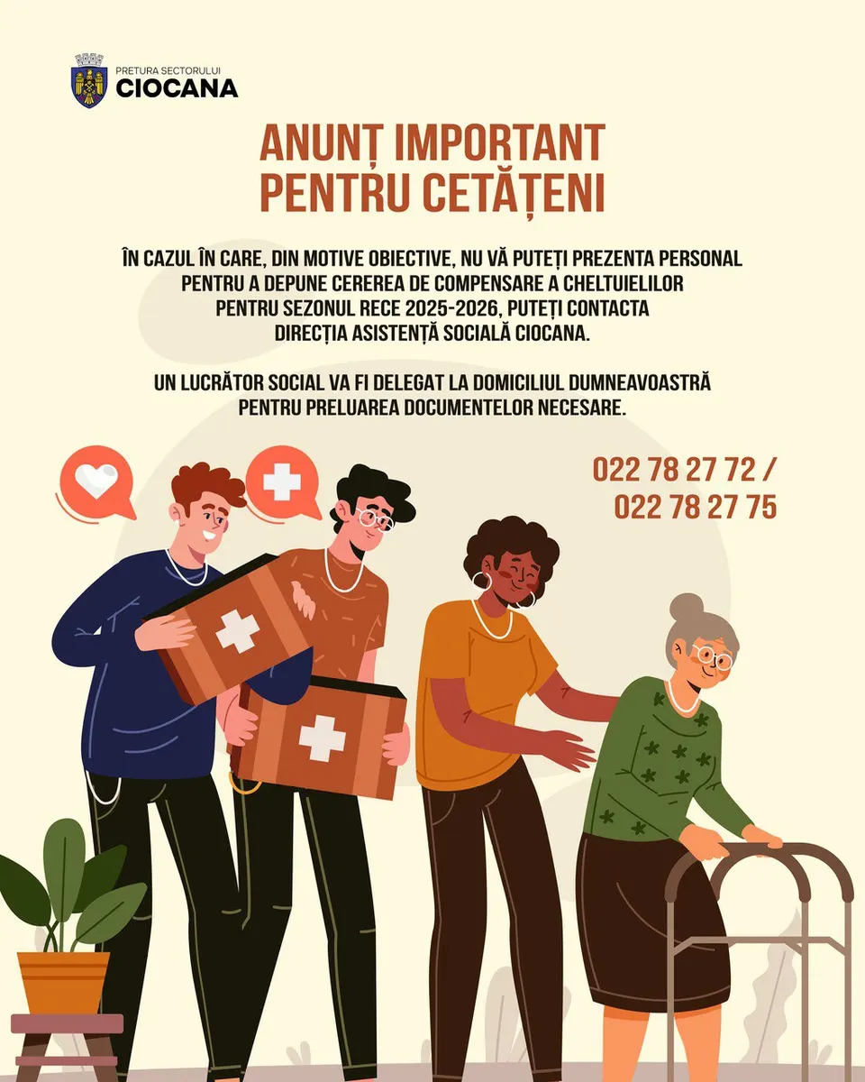 Anunț important pentru cetățeni