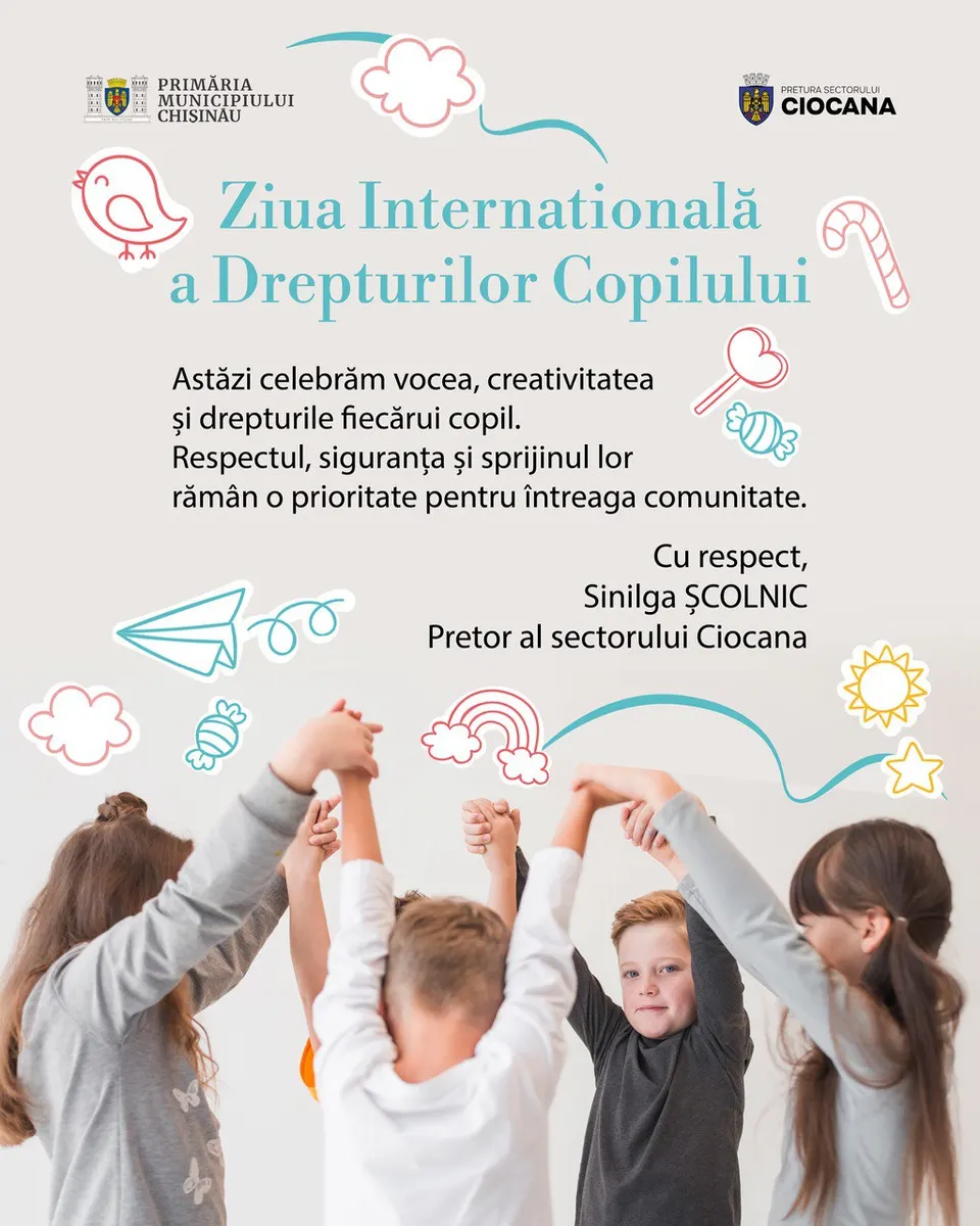 Drepturile copiilor sunt puterea lumii de mâine!