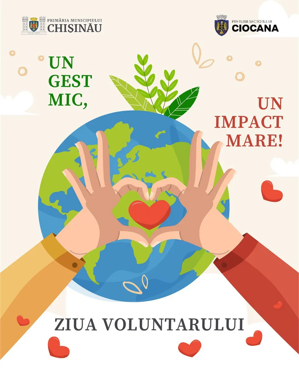 Voluntarii – oameni care schimbă lumea!